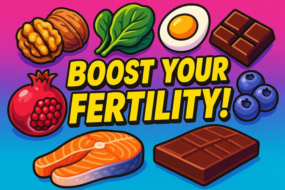 7 Foods That Boost Male Fertility Naturally