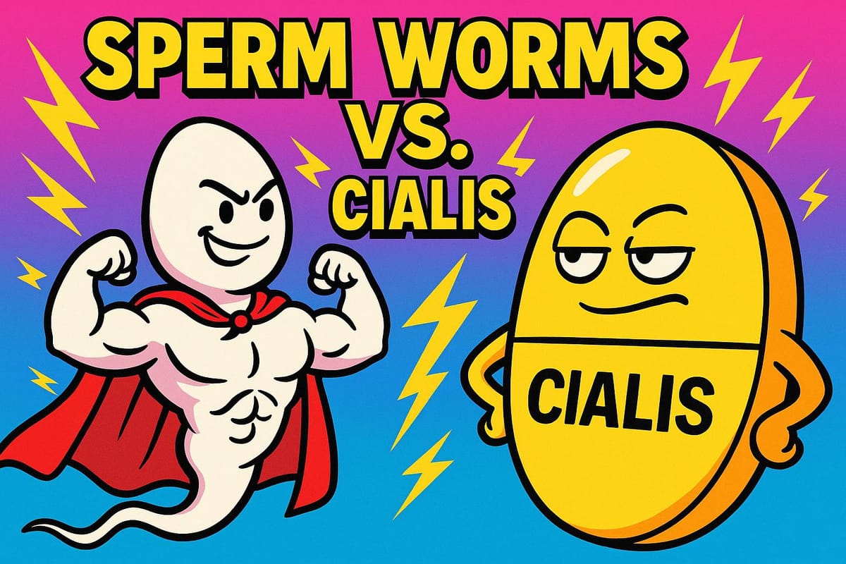 Sperm Worms vs Cialis