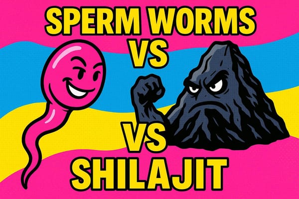 Sperm Worms vs Shilajit